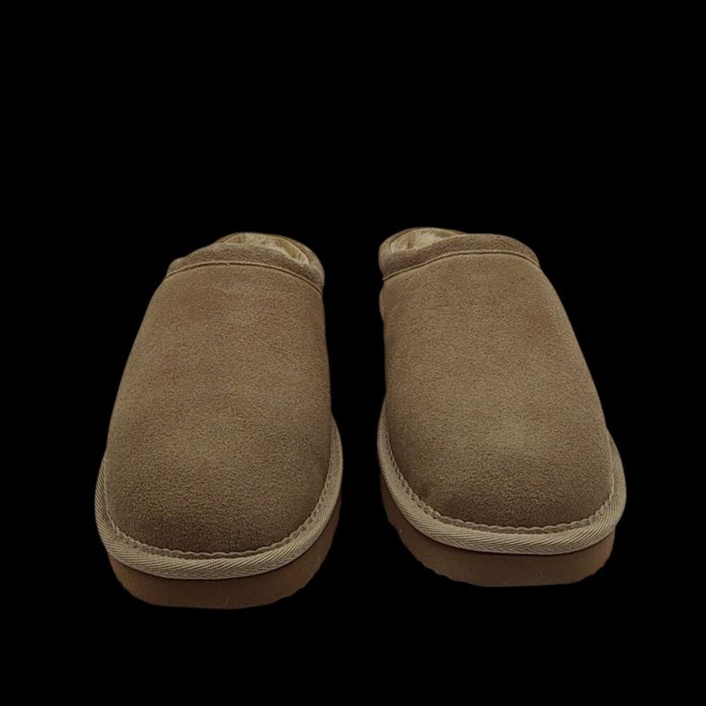 Quince Women Australian Shearling Clog Slipper Shoes Light Sand 9
